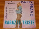 PATTY PRAVO Ragazzo Triste + 3 mega-rare 60s IRANIAN ps EP