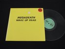 MEGADETH Wake Up Dead LP 1st TMOQ 1988 Indianapolis '88 — RARE — 500 copies only