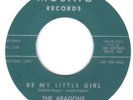 VERY RARE  TEEN  45     THE ARAGONS     BE MY LITTLE GIRL     MOSAIC