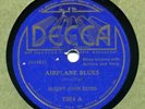 Decca 7354 SLEEPY JOHN ESTES guitar & harp AIRPLANE BLUES E-/EE- DELTA BLUES 37'