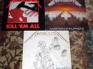 Metallica Justice for all Kill em all Master of puppets