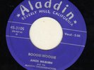 BLUES ROCKER BW/ BLUES--ALADDIN--AMOS MILBURN--HEAR BOTH -1951