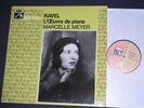 RAVEL piano works Marcelle MEYER emi references mint 2lp