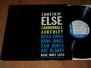 Cannonball Adderley rare LP Somethin' Else (BLP-1595) rvg ear miles davis