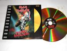 IRON MAIDEN Rare Gold LaserDisc Maiden England Live Seventh Son Tour 1988