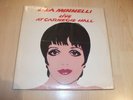 Andy Warhol Art Cover Liza Minnelli Live at Carnegie Hall