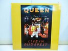 QUEEN-LIVE IN BUDAPEST 1986-2LP COLOUR VINYL-EX/EX