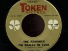 RARE DOO WOP 45 THE RESONICS ON LUCKY TOKEN