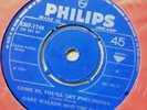 GARY WALKER AND THE RAIN Single made in IRELAND - FRANCIS, COME IN ....