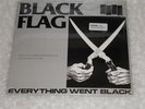 BLACK FLAG  Everything Went Black  early pressing w/ poster & sticker SEALED 2LP