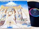 IRON MAIDEN POWERSLAVE 1984 CAPITOL SJ-12321 LP WITH INSERT & INNER SLEEVE MINT-