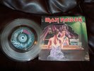 iron maiden picture sleeve clear vinyl twilight zone/wrathchild 7