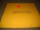 Jimi Hendrix Smashing Amps red vinyl printed cover