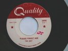 THE JURY (GARAGE) Please Forget Her/ Who Dat QUALITY 45