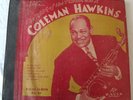 VERY RARE Coleman Hawkins 78 RPM KING OF THE TENOR SAX 3 Record Book Set -Davis