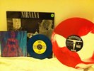 nirvana bleach/sliver pack limited 500 color vinyl '92 near mint