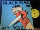 Black Flag My War -  shrink ORIGINAL matrix mesages No BarCode LP M-
