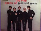 MANFRED MANN - The Five Faces Of - Orig UK Mono HMV LP - R&B Beat Paul Jones