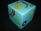 1960's 45 Records & Vintage Metal Record Case  **Rock and Roll** Retro Jukebox