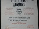 MENGELBERG / BACH matthaus passion / PHILIPS minigroove