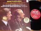 PHILIPS: GRUMIAUX, ARRAU: BEETHOVEN SONATA #1,5 MINT- ALL RECORDS PLAY GRADED