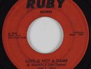 Northern Soul 45 SAM E. SOLO Love Is Not A Game RUBY HEAR