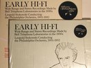 Early Hi-Fi  Bell Labs Vol. 1 and 2   Stokowski  NM  Western Electric Recordings