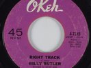 Northern Soul 45 BILLY BUTLER Right Track OKEH HEAR VG+