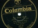 Columbia 605D NEW ORLEANS OWLS The Owls Hoot NEW ORLEANS 1925 EE+/E 1925