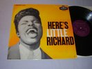 LITTLE RICHARD here's LP 1957 LONDON UK red back 