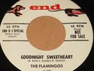 THE FLAMINGOS  WLP PROMO DJ COPY 45 