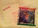 IRON MAIDEN Demonstration Record(clear vinyl)'83 and World Piece Tour'83 Vol.1.
