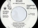 Rare Rap Hip-Hop 45: ULTIMATE FORCE on Uni 