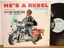 THE CRYSTALS ORIGINAL LP HE'S A REBEL NEAR MINT RECORD