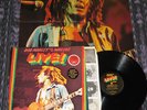 LP UK 1st press poster VG++ LIVE Bob Marley & the Wailers peter tosh lee perry
