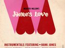 Argo DJLP-728 HANK JONES Here's Love PROMO Van Gelder