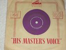 HMV Mauve/Gold 45 Elvis Presley - Hound Dog / Don't Be Cruel