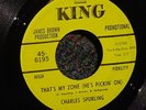 CHARLES SPURLING That's My Zone/Let Me Be RARE FUNK NORTHERN SOUL PROMO 45 *HEAR