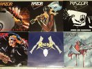 6 RAZOR LPs EVIL INVADERS ARMED DANGEROUS EXECUTIONERS SONG CUSTOM KILLING VILNT