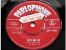 Beatles - Love Me Do UK 1962 1st Press Red Parlophone 45 + Label Variant