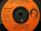Modern Soul 45 Rideout Spend Some Time With Me RARE Bay Area J1 THE DEER BENEFIT