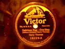 78 RPM-HARRY THOMAS-VICTOR 18229-DELIRIOUS RAG-A CLASSICAL SPASM-PIANO-RAGTIME