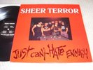 SHEER TERROR / Just Can't Hate Enough LP ORIG NYHC CRO-MAGS JUDGE DARKSIDE NYC J