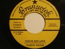Rockabilly 45 Peanuts Wilson on Brunswick, promo copy, 