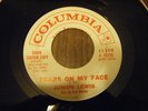 RARE NORTHERN SOUL MOD POPCORN 45 JUNIOR LEWIS TEARS ON MY FACE COLUMBIA DJ NM