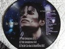 vinyl michael jackson respect , memory picture disc rare