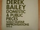 DEREK BAILEY -SOLO GUITAR 75-6 -OG US 79 QUARK LP MINT