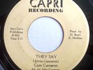NORTHERN 45-CAM CAMERON-THEY SAY /I'M A LONELY MAN on C