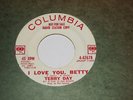 TERRY DAY - COL #4-42678 - I LOVE YOU BETTY/BE A SOLDIER - EX+  ROCK&ROLL TEEN