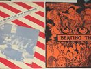 2 LP Beating The Meat Xcentric Punk Comp & Coffee For Politicians Underground #3
